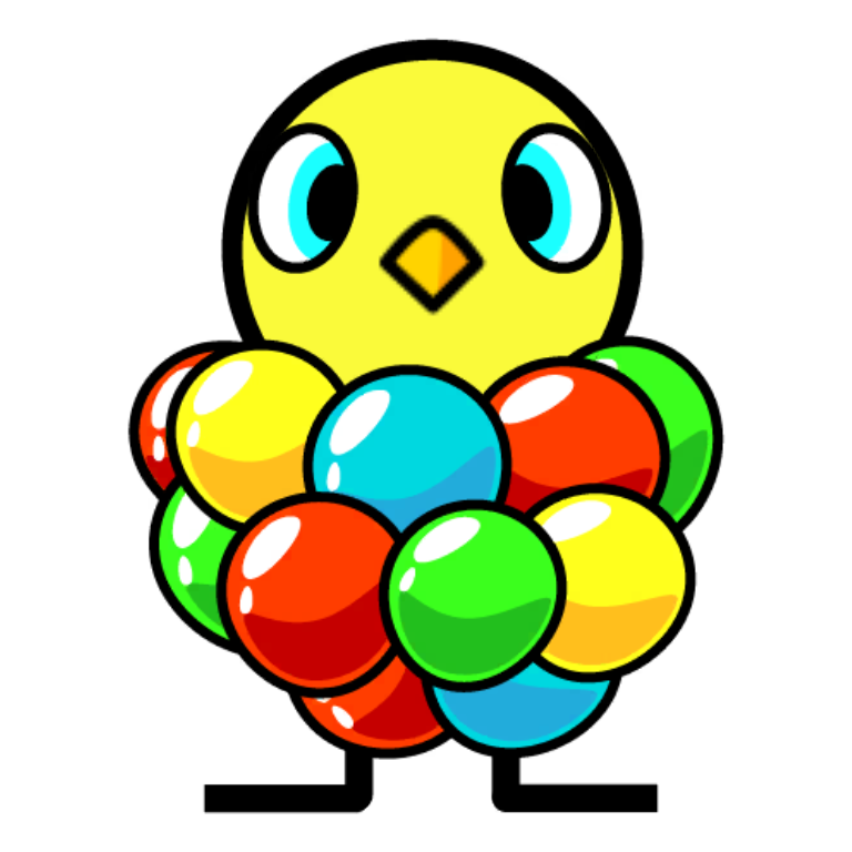 Front view of Balloon suit