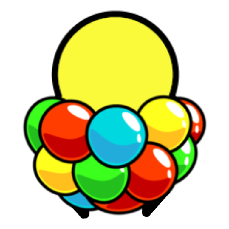 Rotating overworld view of Balloon suit