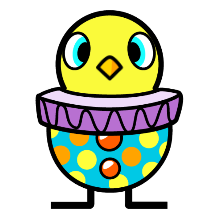 Front view of Clown costume