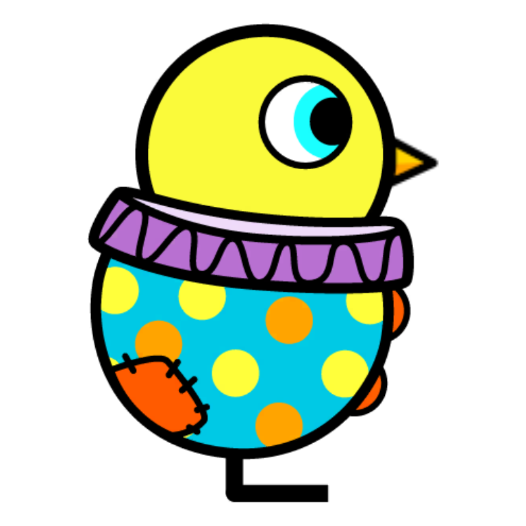 Clown costume artwork