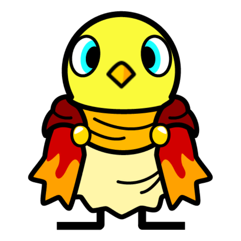Front view of Fire wizard robes