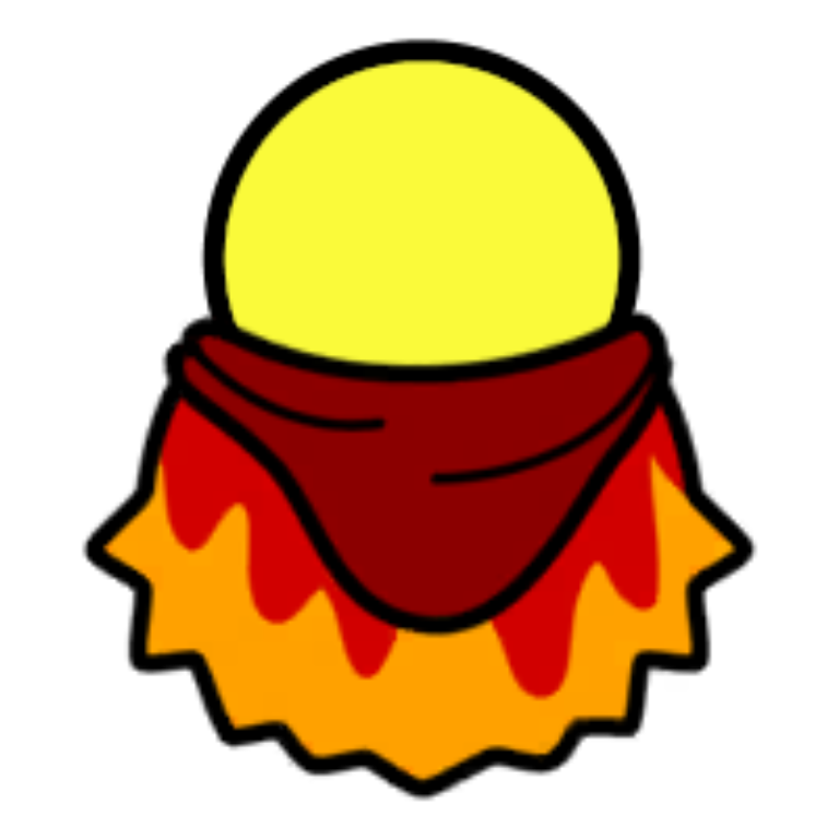 Rotating overworld view of Fire wizard robes