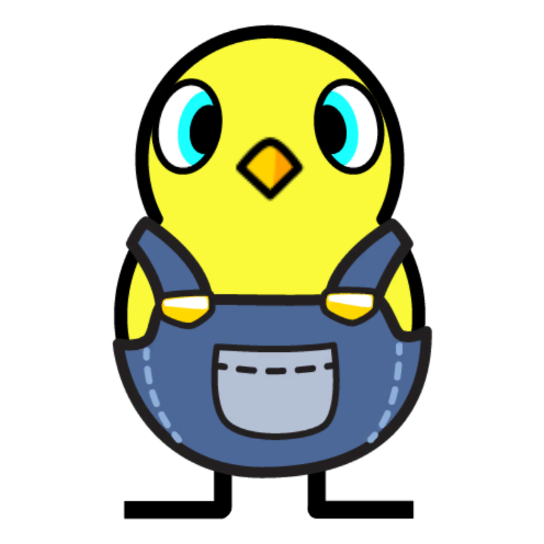 Front view of Dungarees
