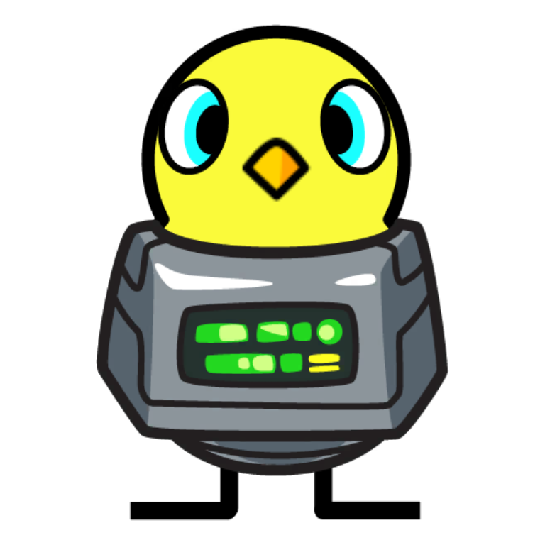 Front view of Robot costume