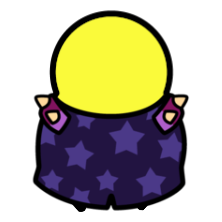 Rotating overworld view of Glam rock costume