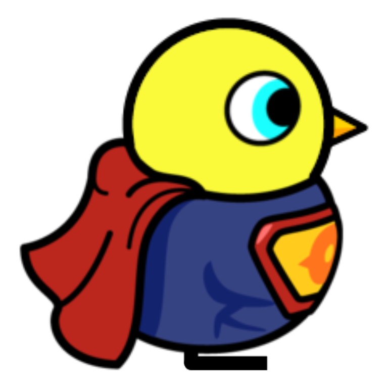 Rotating overworld view of Superduck costume