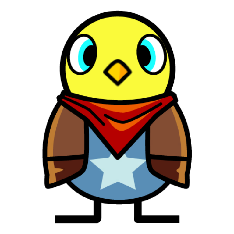 Front view of Bandit costume