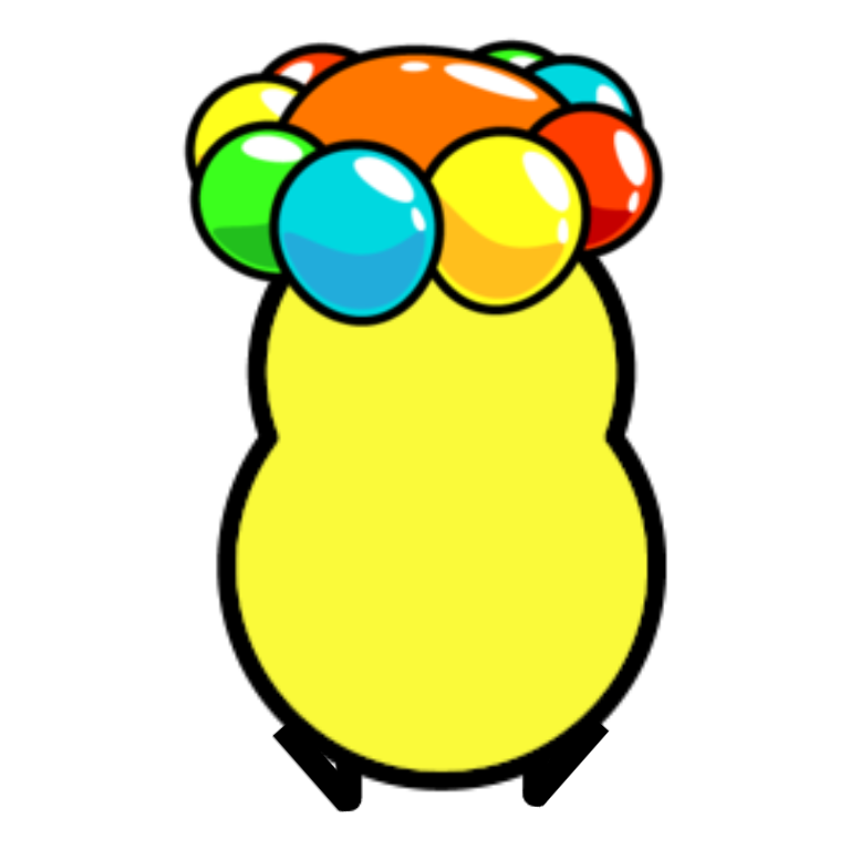 Rotating overworld view of Balloon hat