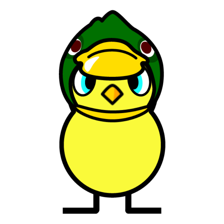 Front view of Mallard hat