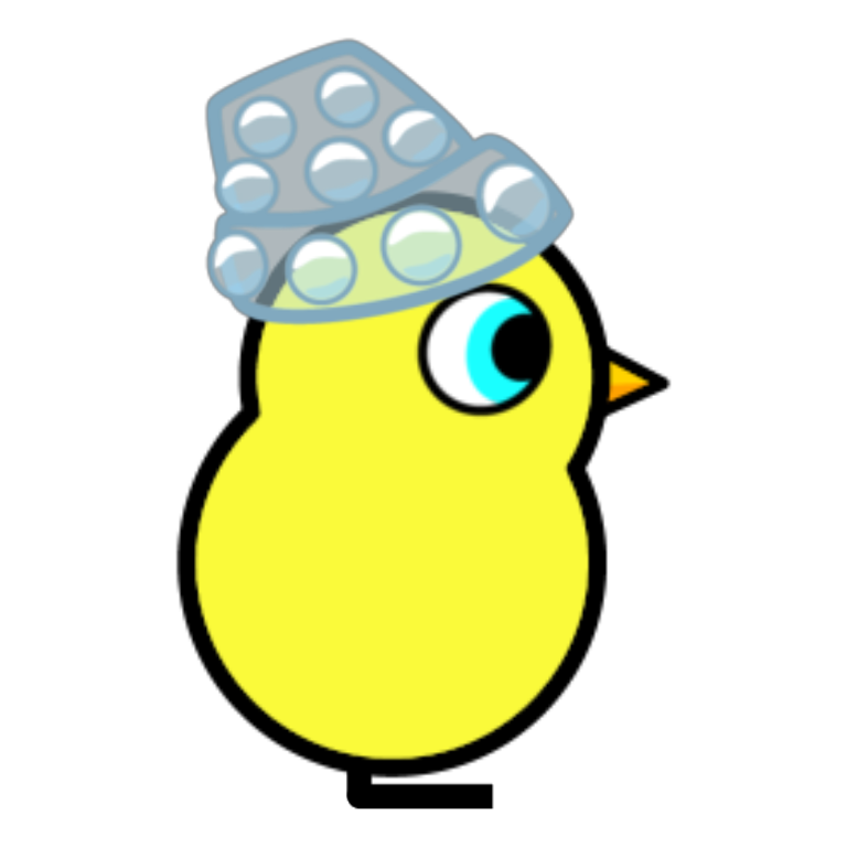 Rotating overworld view of Bubble wrap hat