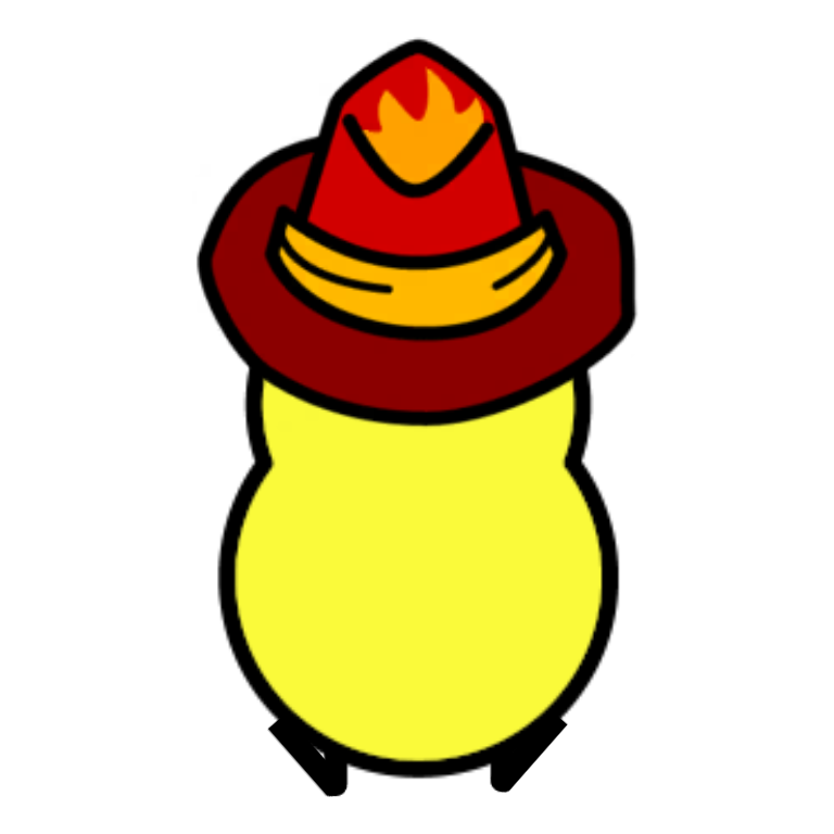 Rotating overworld view of Fire wizard hat