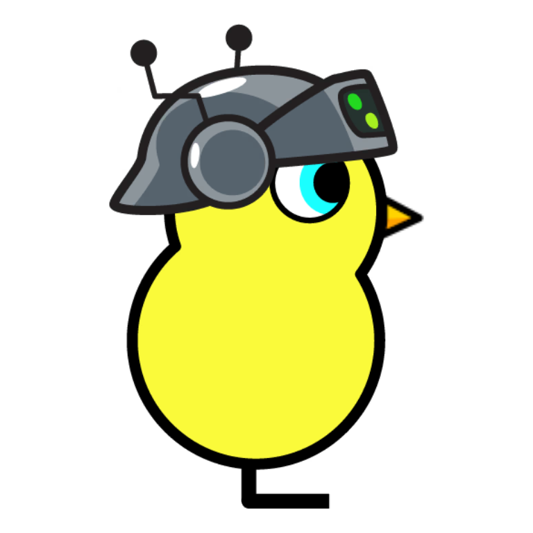 Robot hat artwork