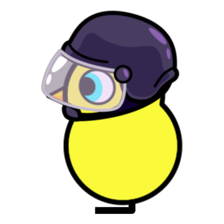 Rotating overworld view of Riot Helmet