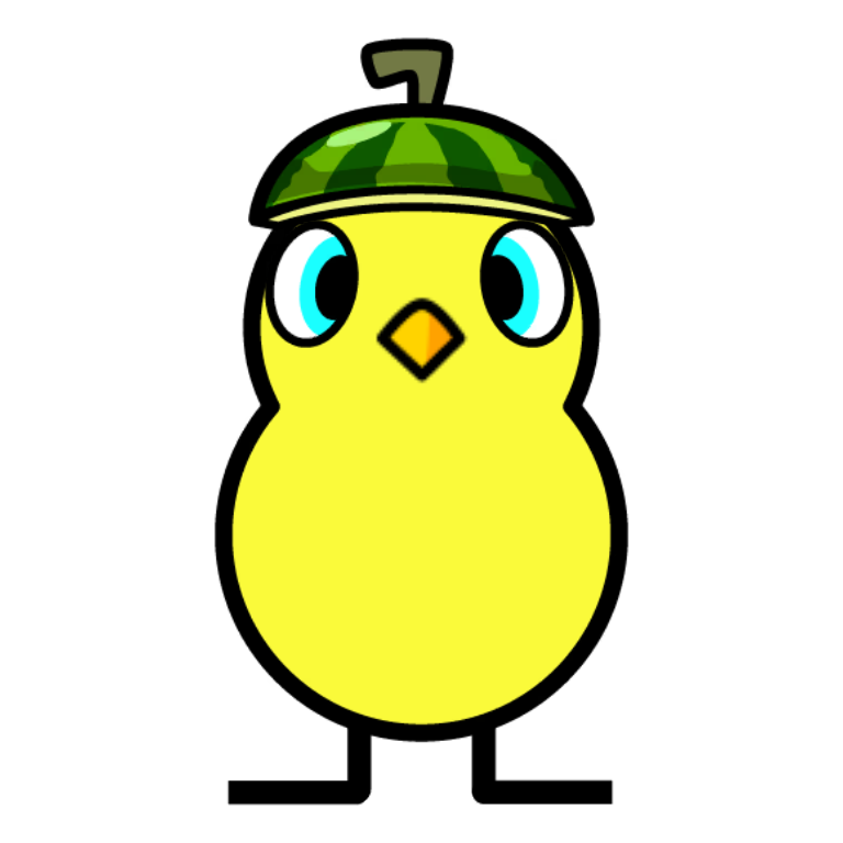 Front view of Watermelon hat