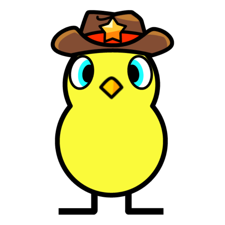 Front view of Cowboy hat