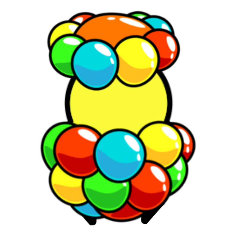 Rotating overworld view of Balloon Outfit