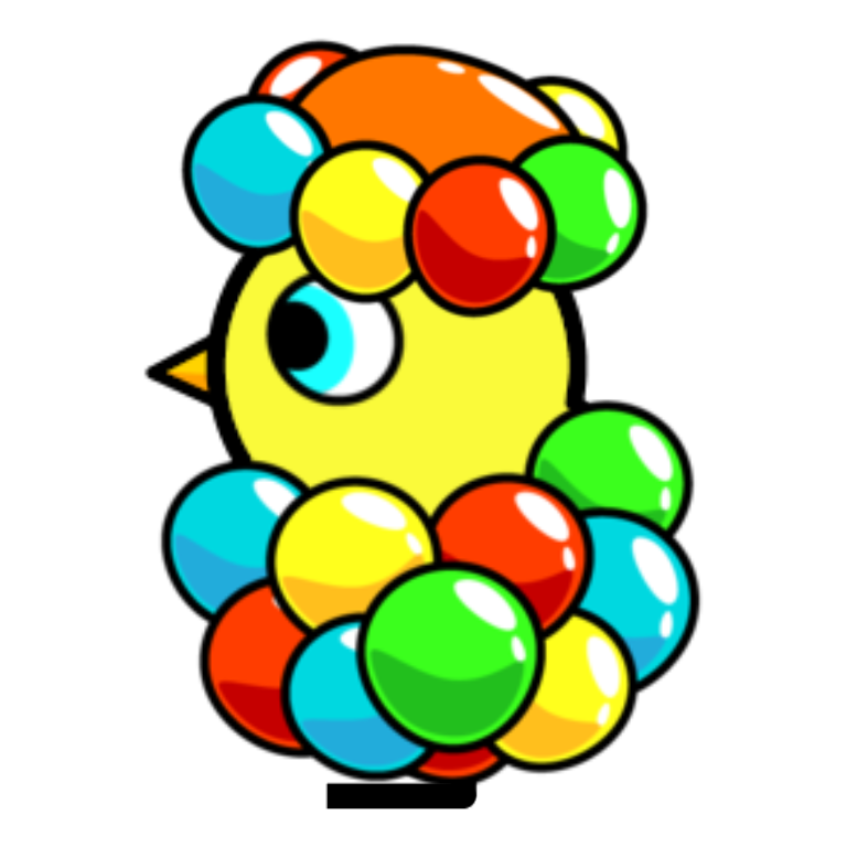 Rotating overworld view of Balloon Outfit