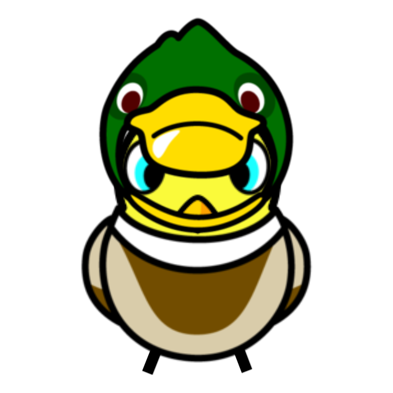 Rotating overworld view of Mallard Outfit