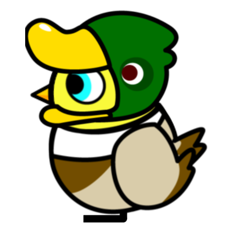 Rotating overworld view of Mallard Outfit