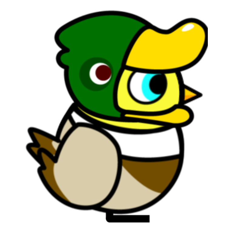Rotating overworld view of Mallard Outfit