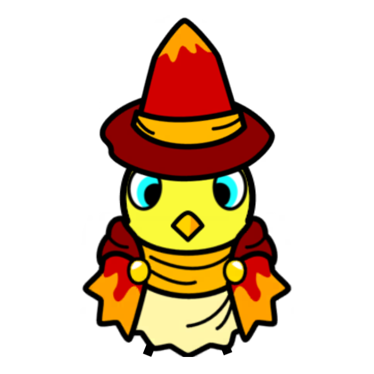 Rotating overworld view of Fire Wizard Outfit