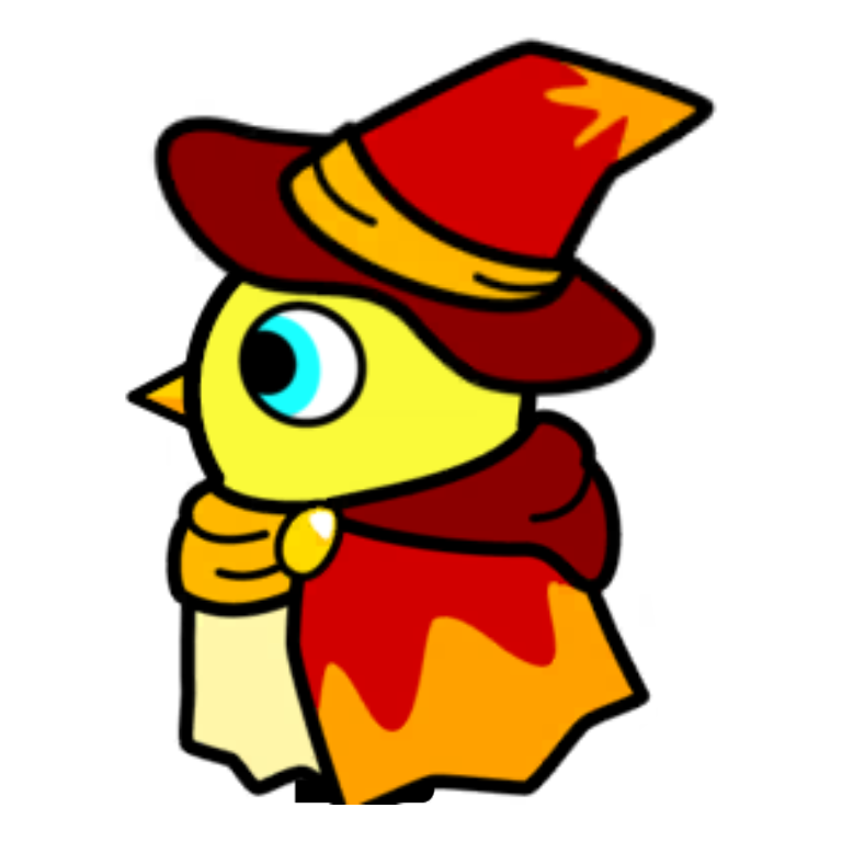 Rotating overworld view of Fire Wizard Outfit
