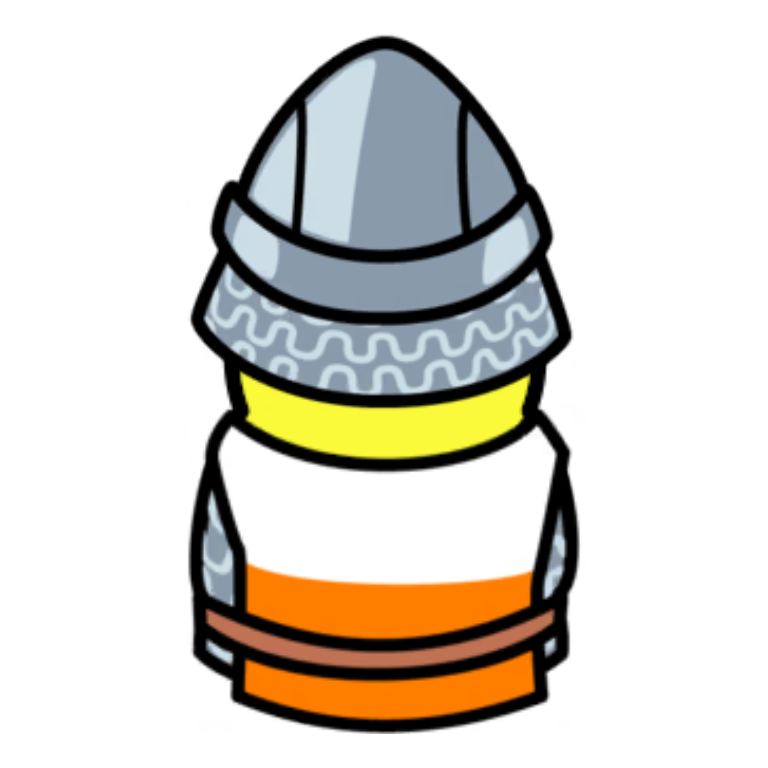 Rotating overworld view of Steel Armour Outfit