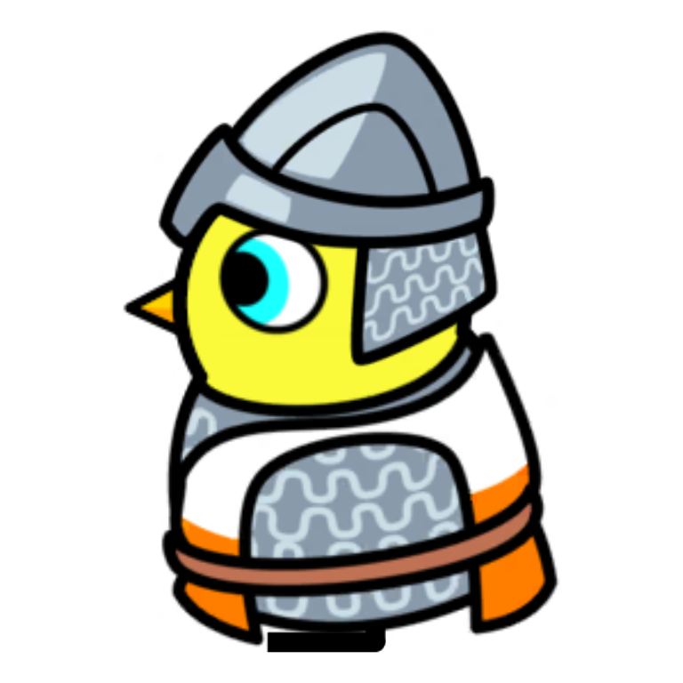 Rotating overworld view of Steel Armour Outfit