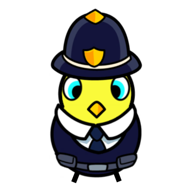 Rotating overworld view of Police Outfit
