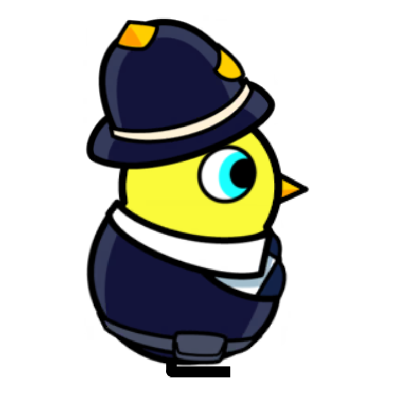 Rotating overworld view of Police Outfit