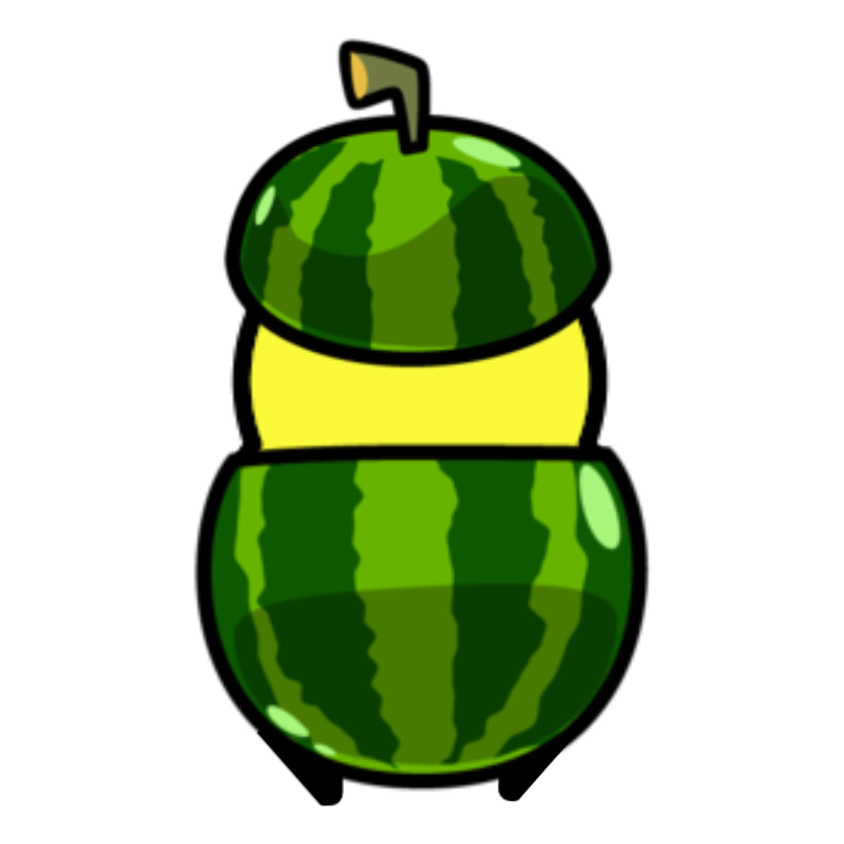 Rotating overworld view of Watermelon Outfit