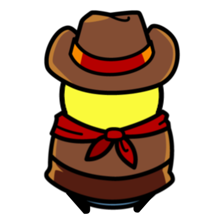 Rotating overworld view of Cowboy Outfit