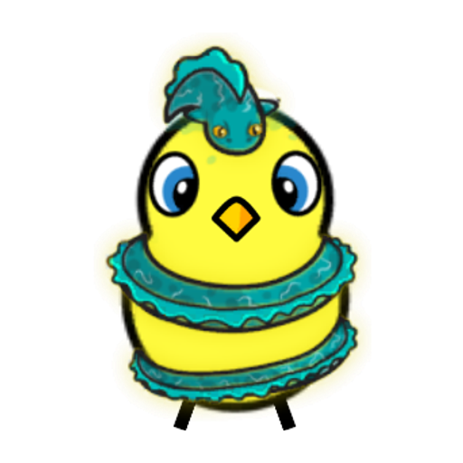Rotating overworld view of a yellow blue-eyed duck wearing Electric Eel Outfit