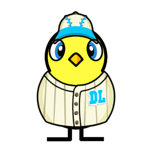 Yellow blue-eyed duck wearing Baseball Outfit, colour slot 3
