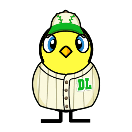 Yellow blue-eyed duck wearing Baseball Outfit, colour slot 5