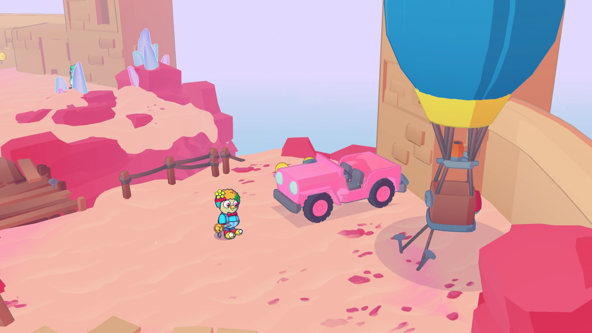 Coin group 9 in Crystal Desert, showing 2 fixed pickups
