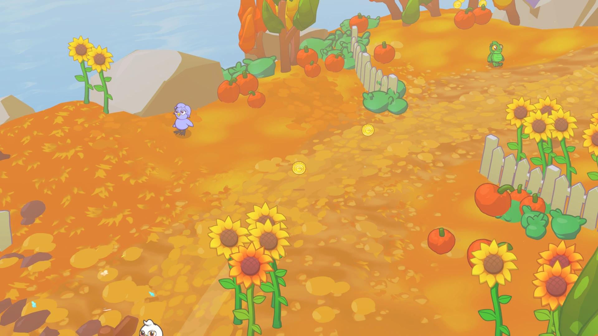 Coin group 12 in Sunflower Ravine, showing 1 fixed pickups