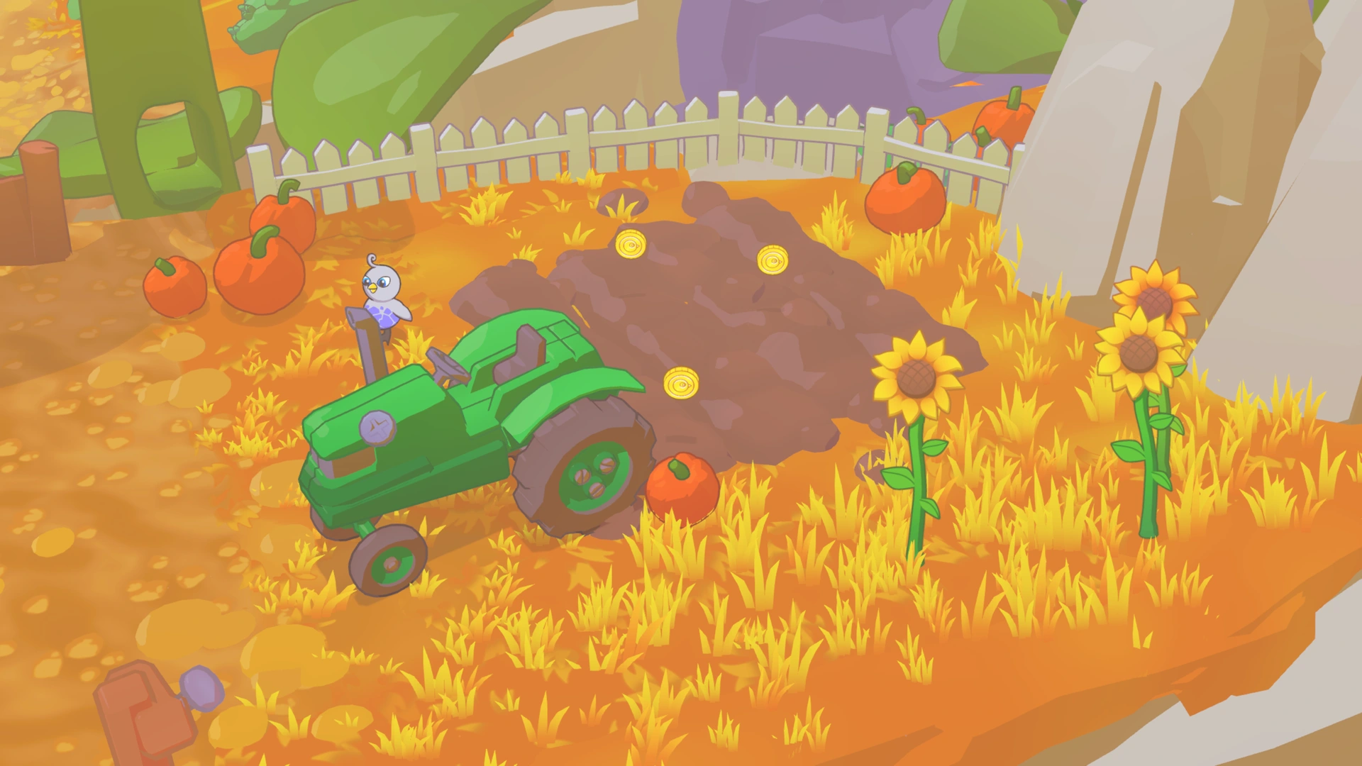 Coin group 30 in Sunflower Ravine, showing 1 fixed pickups
