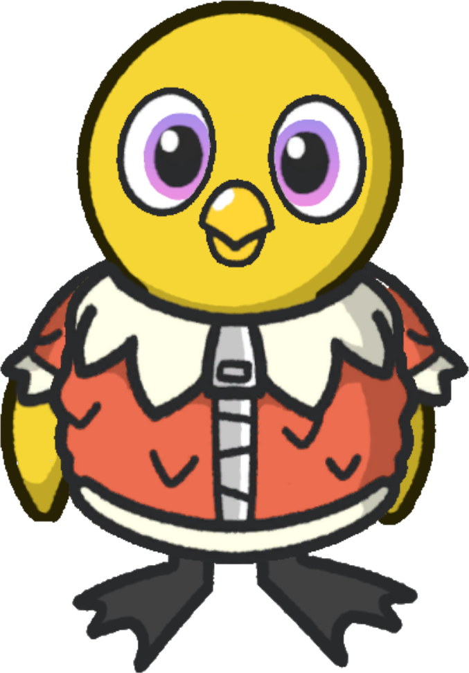 Rotating overworld view of Feather jacket