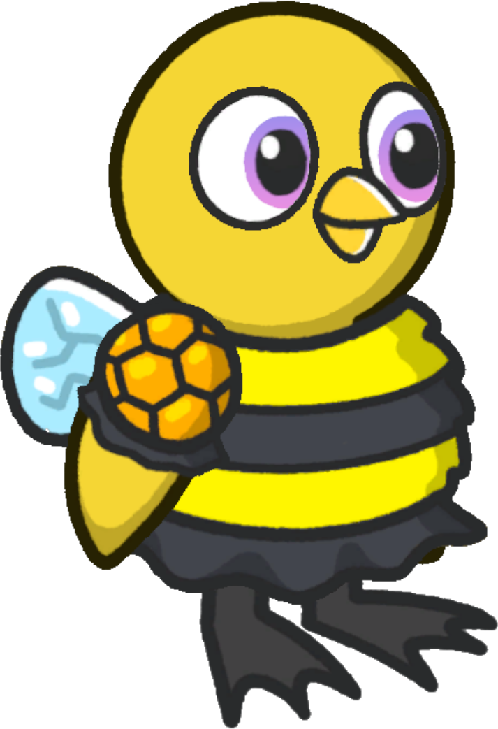 Rotating overworld view of Bee Costume