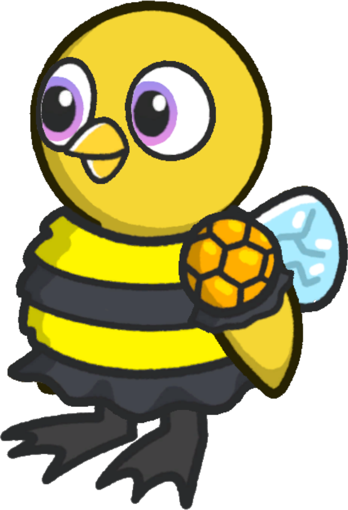 Rotating overworld view of Bee Costume