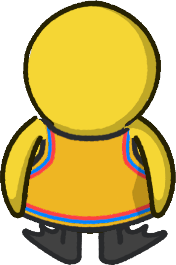 Rotating overworld view of Basketball vest
