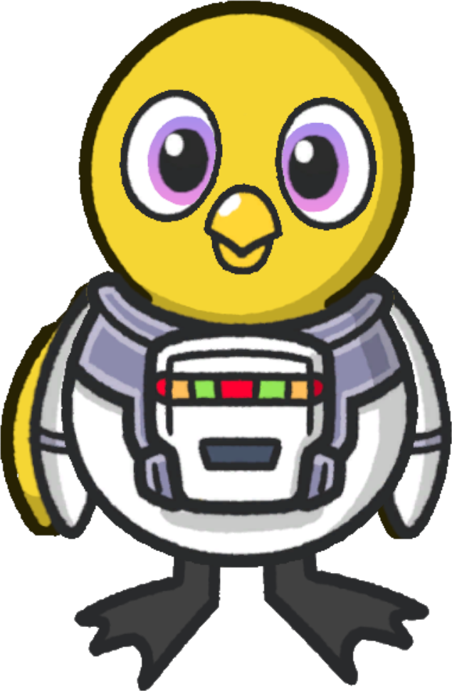 Rotating overworld view of Space suit