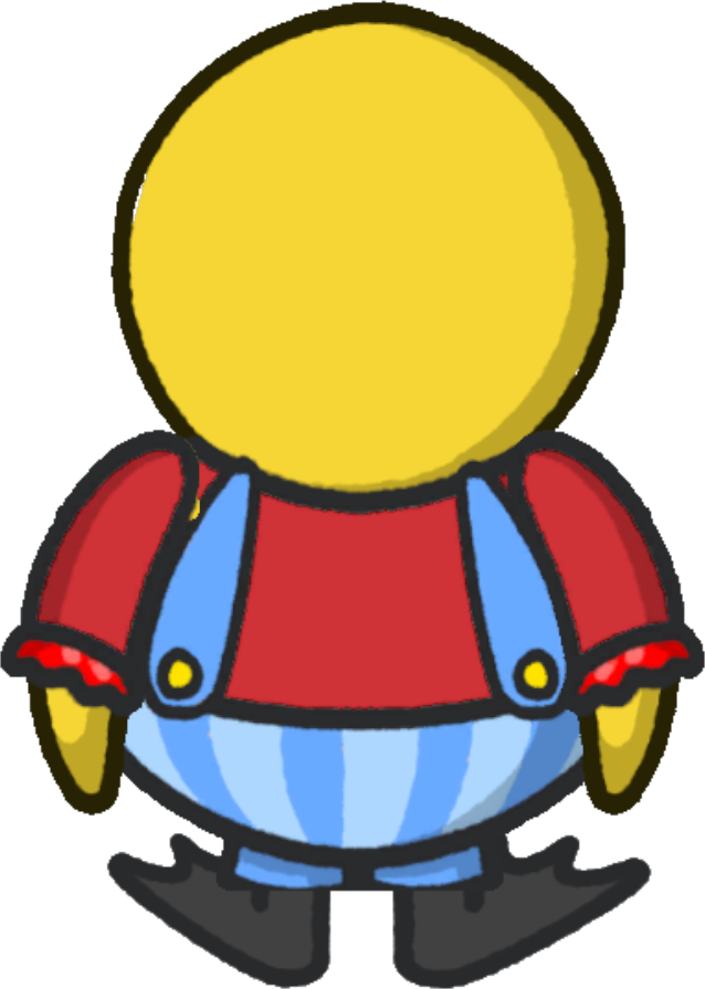 Rotating overworld view of Clown Costume
