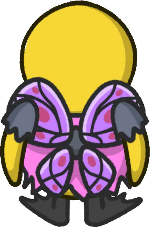 Rotating overworld view of Butterfly Costume