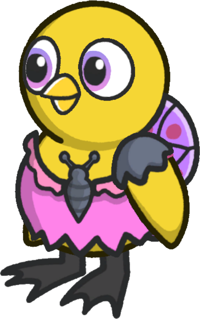 Rotating overworld view of Butterfly Costume