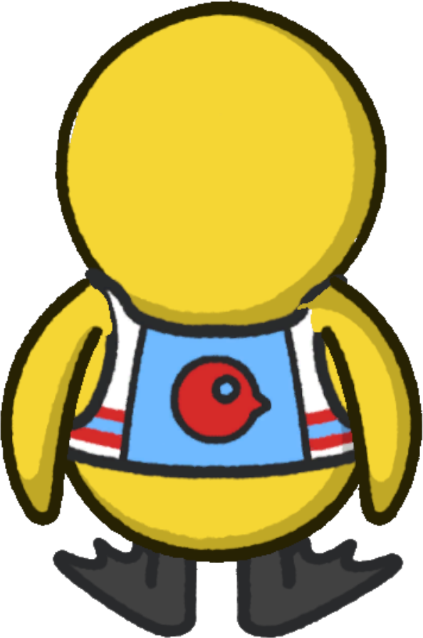 Rotating overworld view of Marathon gear