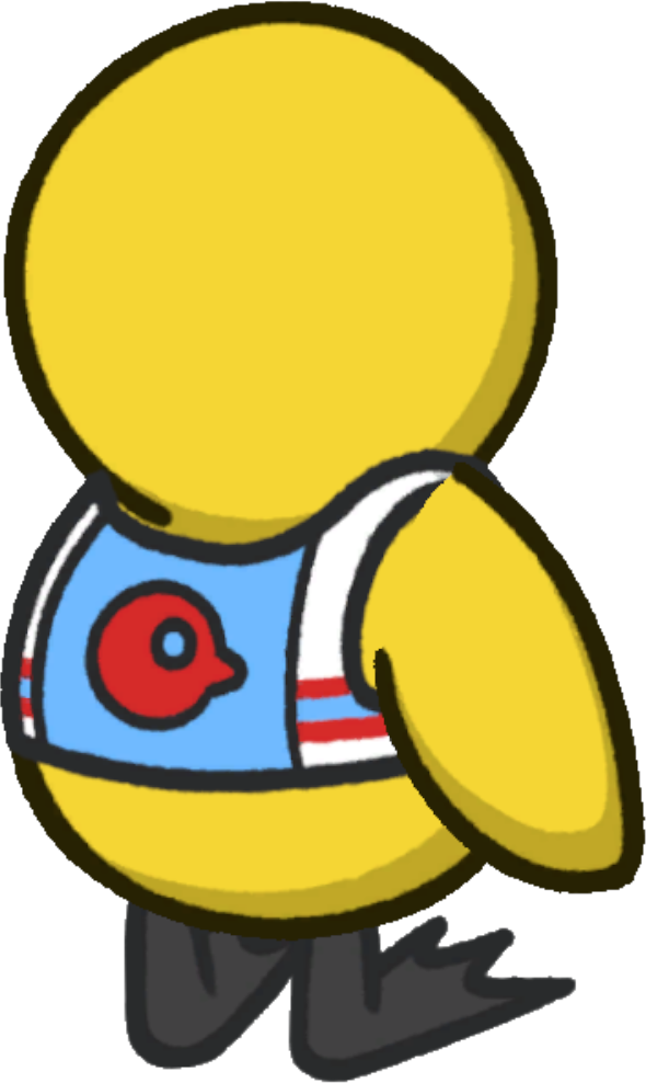 Rotating overworld view of Marathon gear
