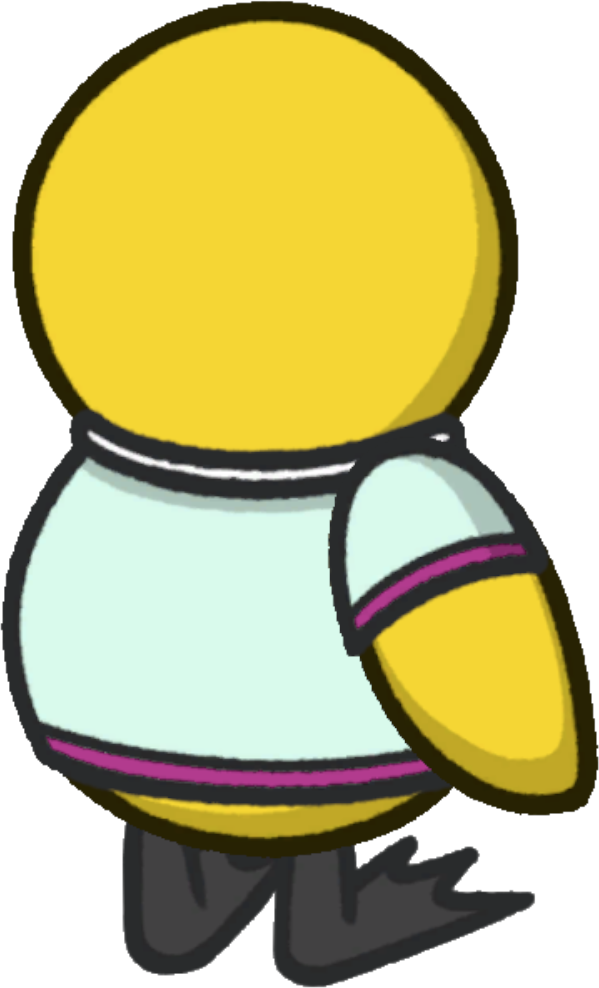 Rotating overworld view of Tennis shirt