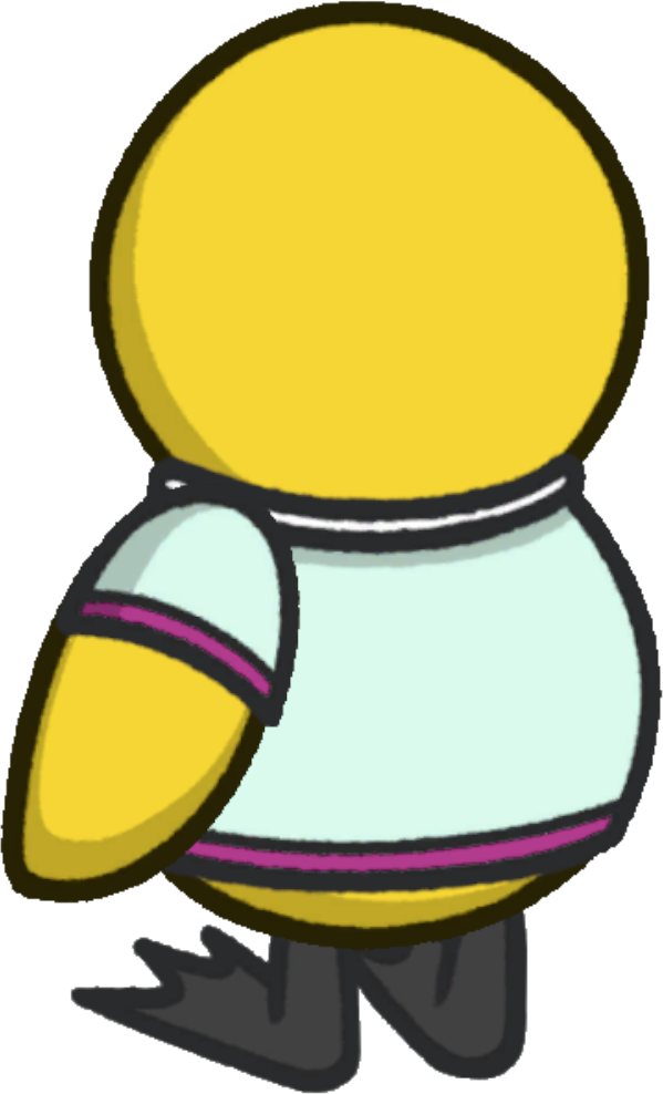 Rotating overworld view of Tennis shirt